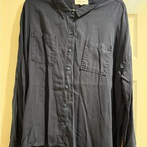 Dear John Navy Button-Up Shirt